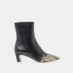 ANIKA BOOTS BLACK MULTI LEATHER