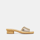DIXI SANDALS PLATINUM LEATHER