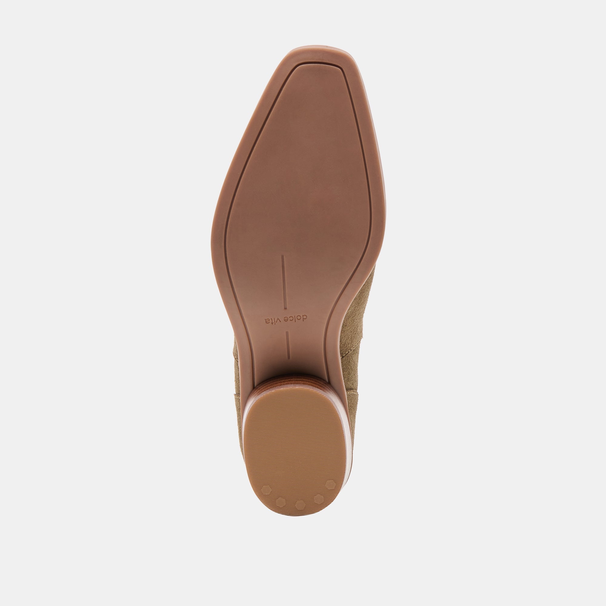 FAINT H2O BOOTIES OLIVE SUEDE