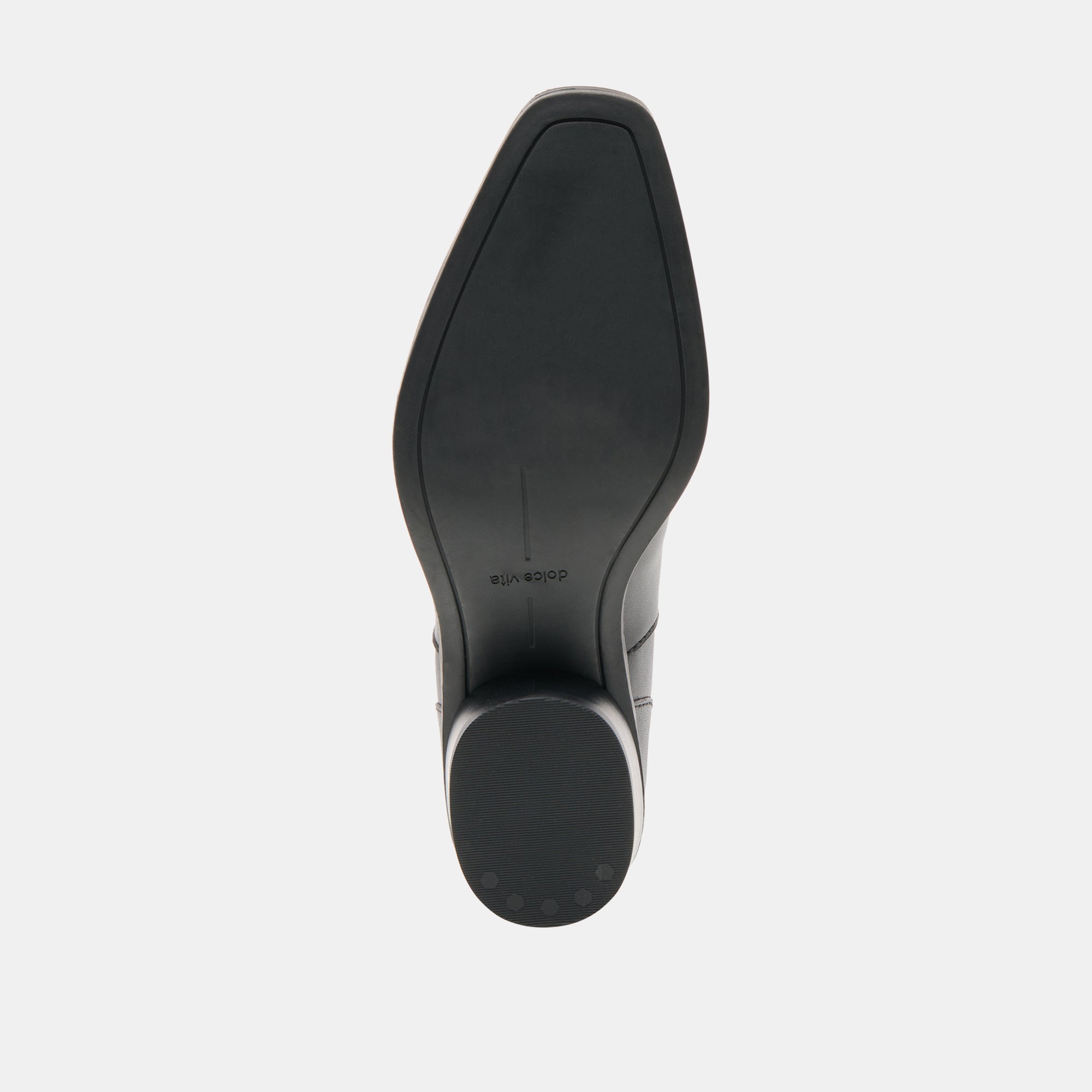 FAINT H2O BOOTIES BLACK LEATHER