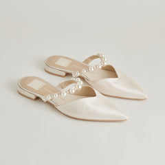KANIKA PEARL FLATS VANILLA PEARLS
