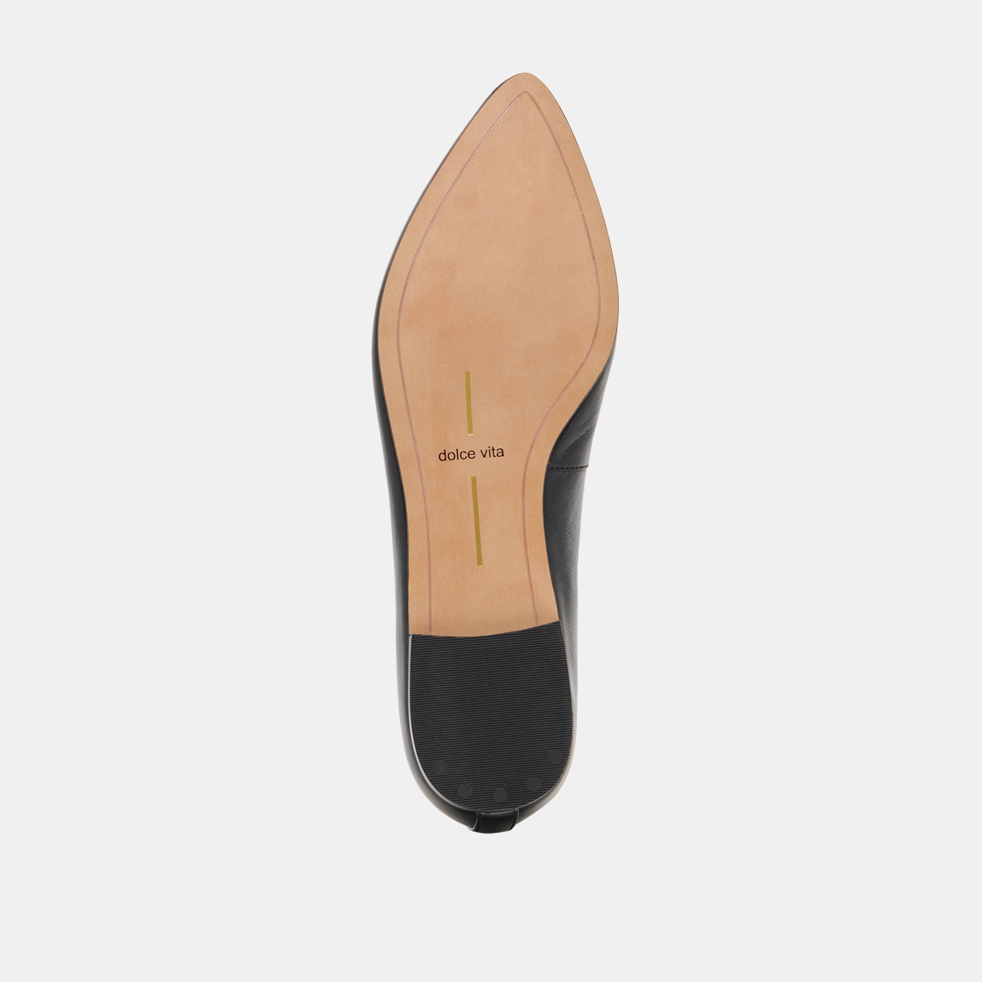 CELIO BALLET FLATS BLACK LEATHER