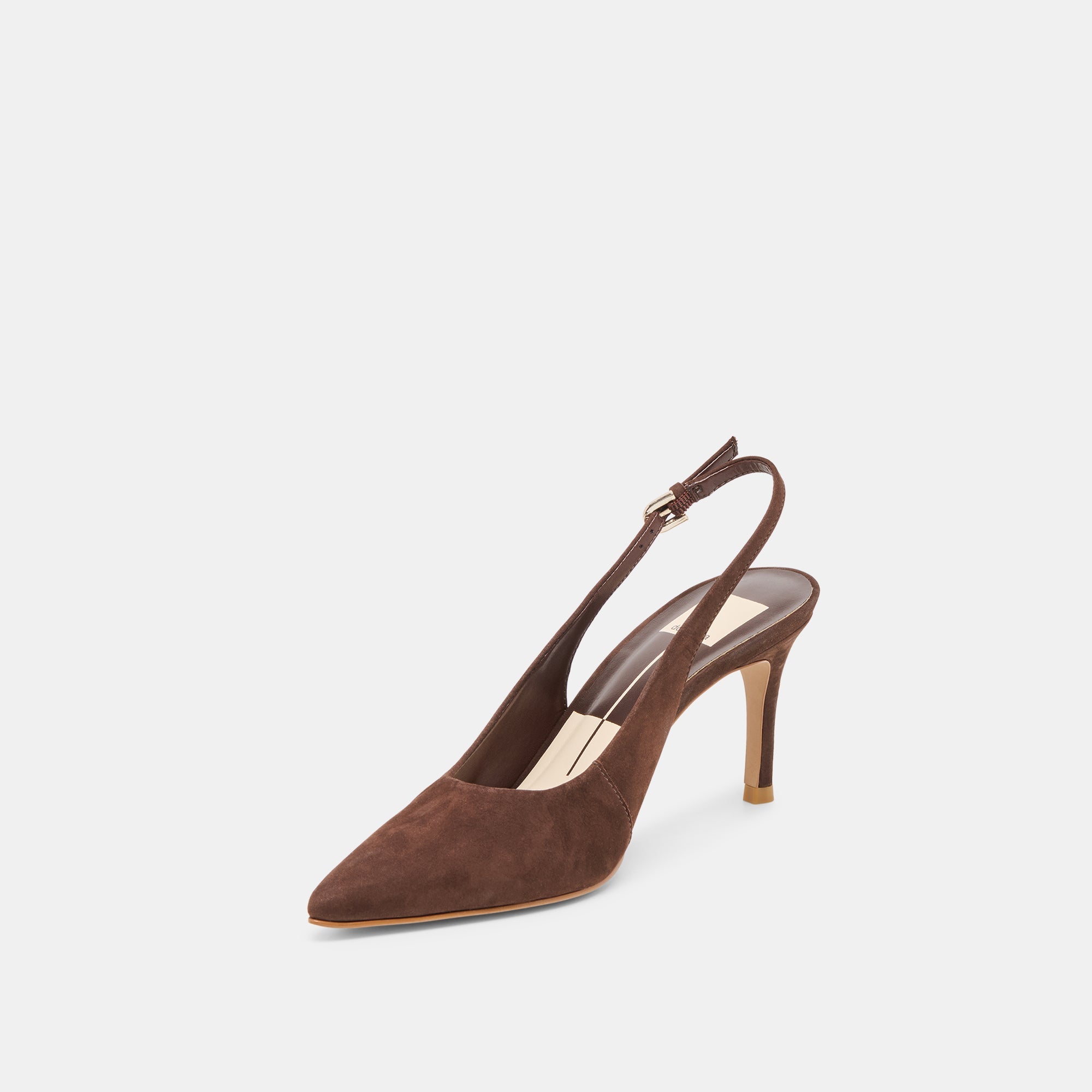 ELASI HEELS DK BROWN NUBUCK