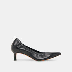 CELTIN HEELS BLACK LEATHER