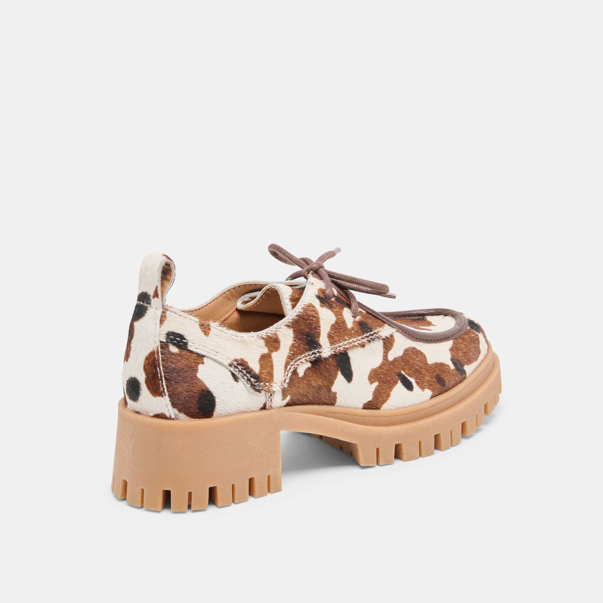 MILZA LOAFERS COCOA CALF HAIR