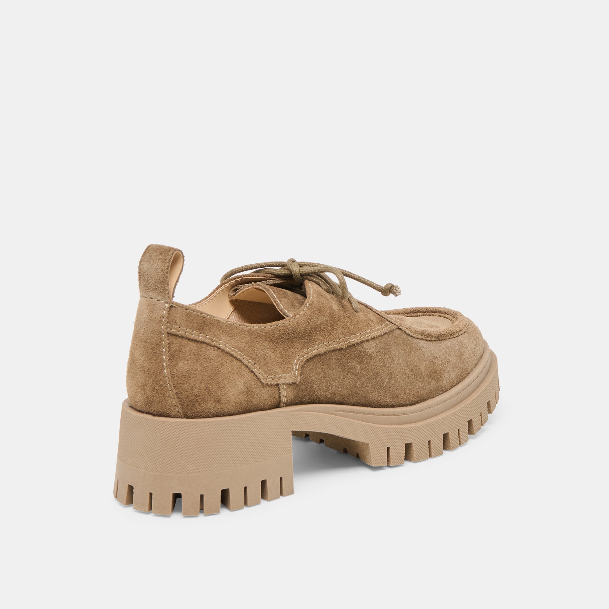 MILZA LOAFERS OLIVE SUEDE