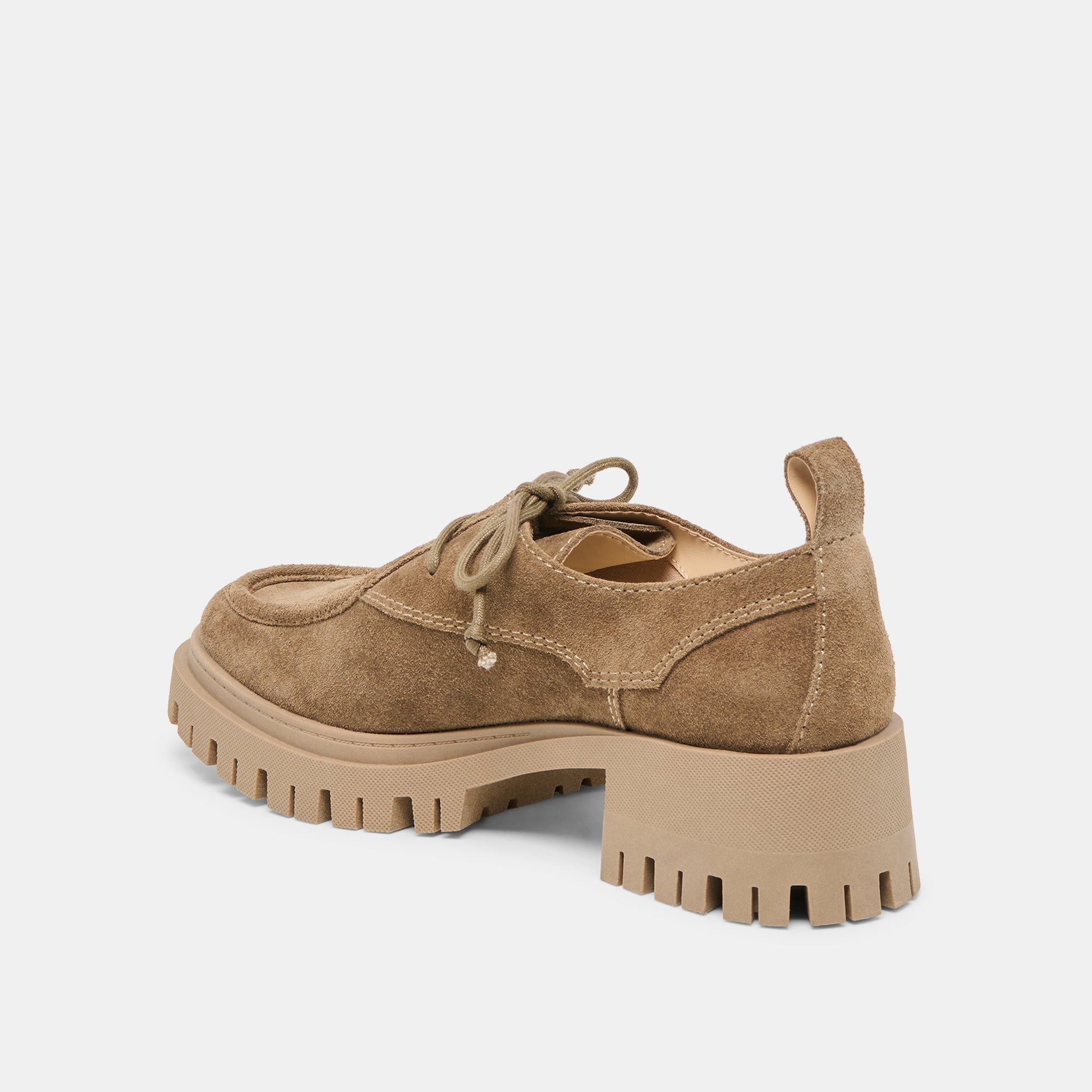 MILZA LOAFERS OLIVE SUEDE