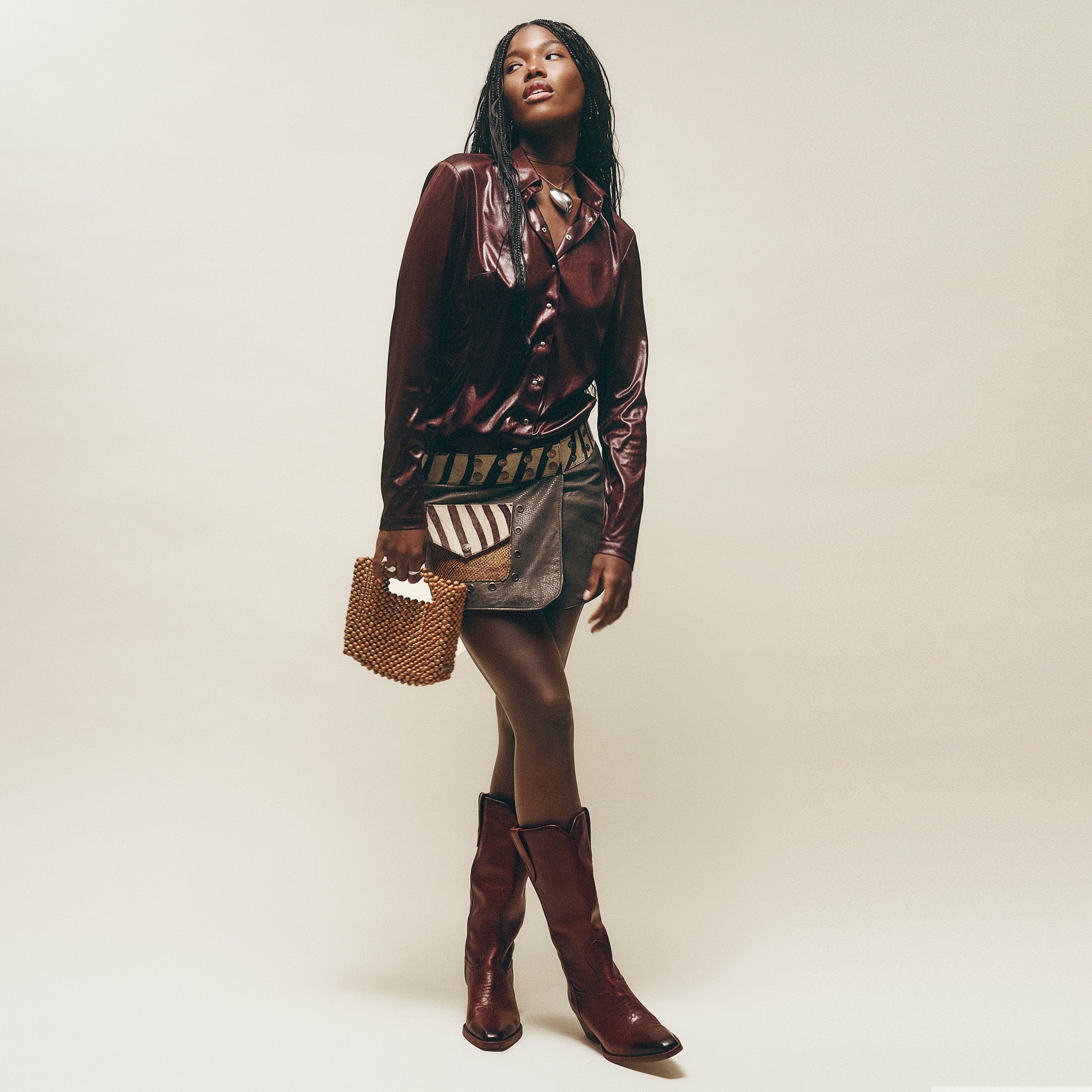 VIGLA BOOTS CHESTNUT LEATHER